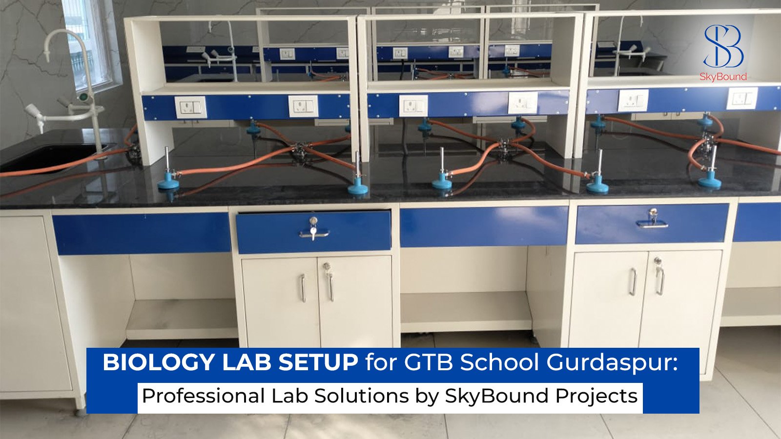 Biology Lab Setup for GTB School Gurdaspur: Professional Lab Solutions by SkyBound Projects